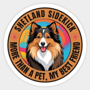 Shetland Sidekick Sticker